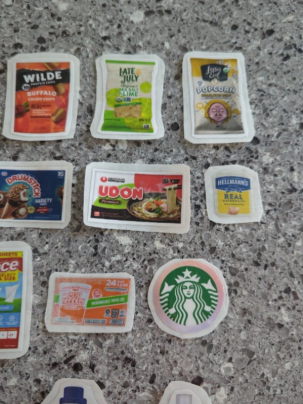 Handmade Grocery Stickers for Junk Journaling, Scrapbooking, etc. - Picture 4 of 5